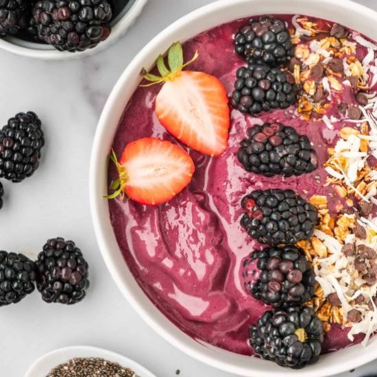 Easy Protein Packed Acai Bowl