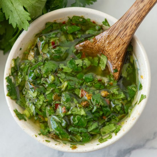 Cilantro Chimichurri