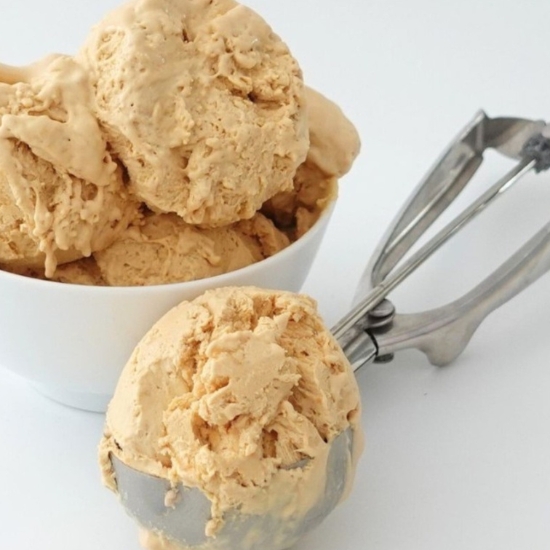 Caramel Ice Cream 2-Ingredients
