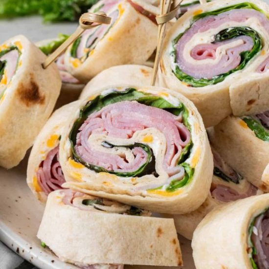 Ham and Cheese Pinwheels