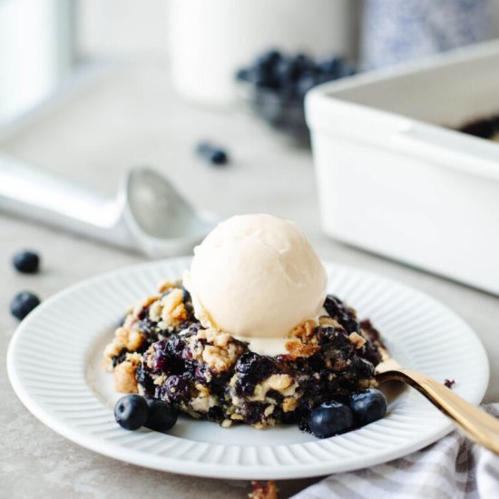 Blueberry Dump Cake