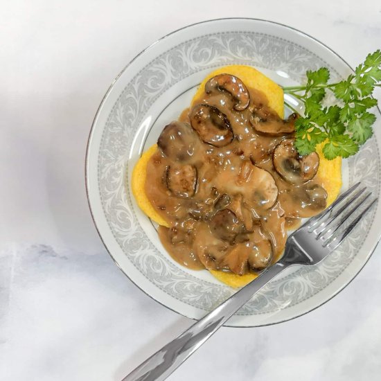 Easy Air-Fried Polenta