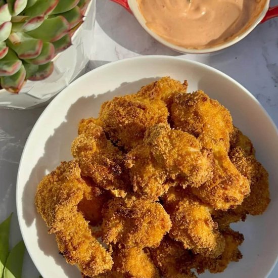 Baked Cornflake Chicken Nuggets