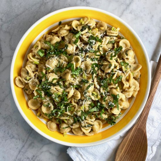 Corn & Brown Butter Pasta