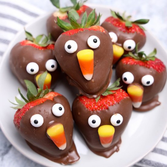 Easy Turkey Strawberries