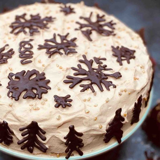 Whipped Cream Apple Cake