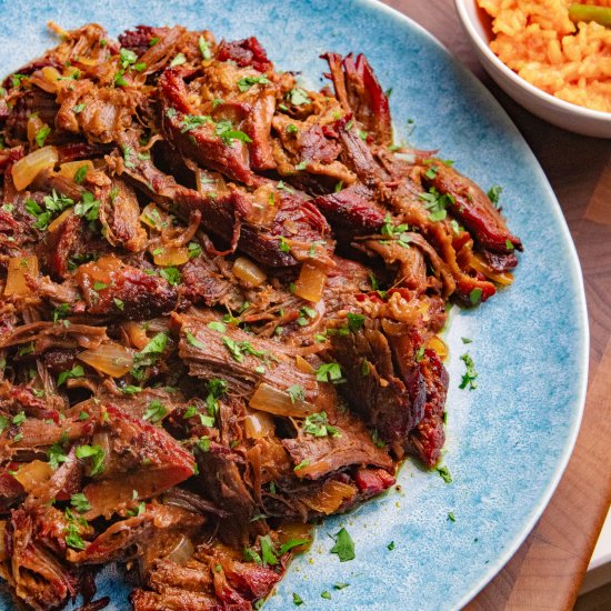 Smoked Beef Short Rib Tinga