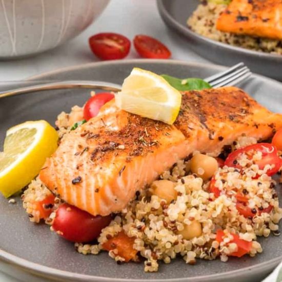 Salmon Quinoa Salad