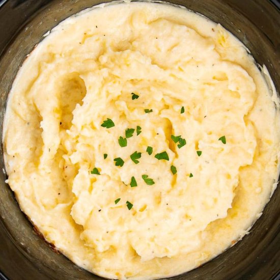 Creamy Crockpot Mashed Potatoes