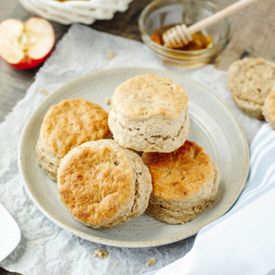 Homemade Apple Biscuits