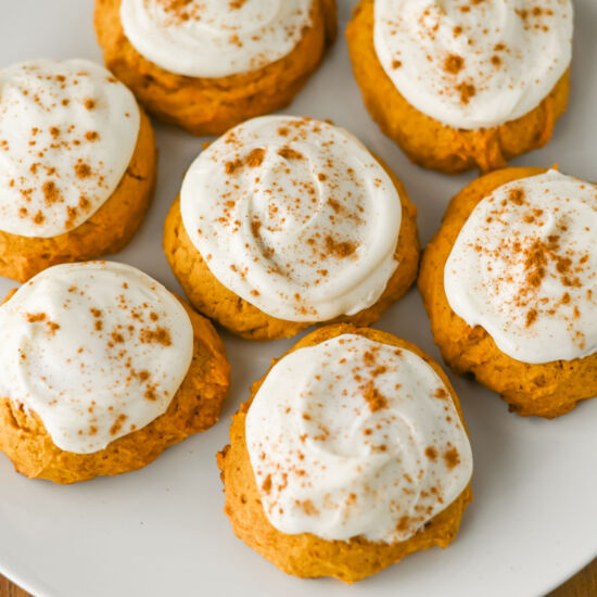 Pumpkin Cream Cheese Cookies