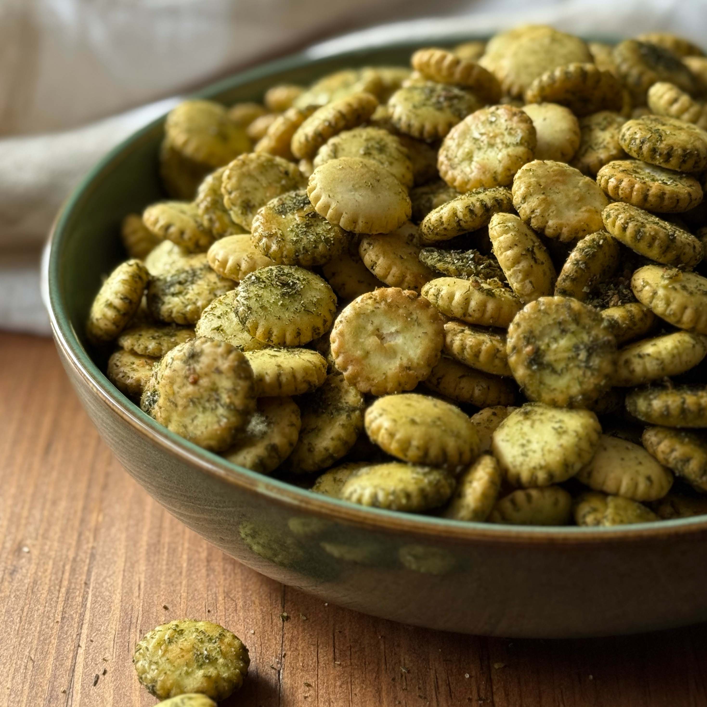 5-Ingredient Ranch Oyster Crackers