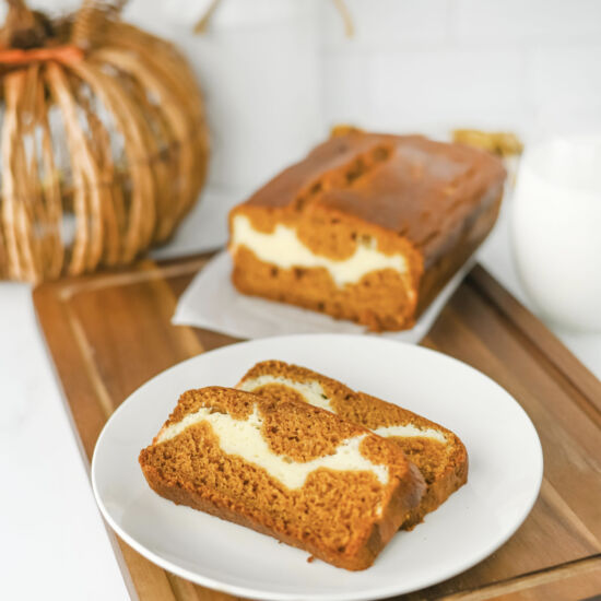 Pumpkin Cream Cheese Bread