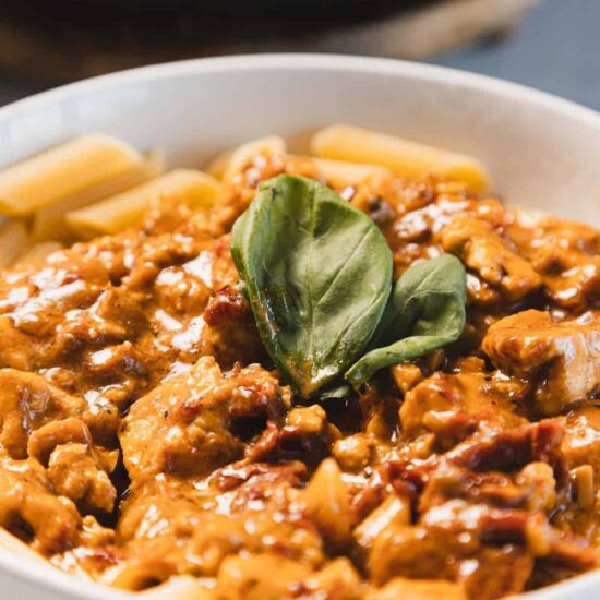 Creamy Sundried Tomato Tofu