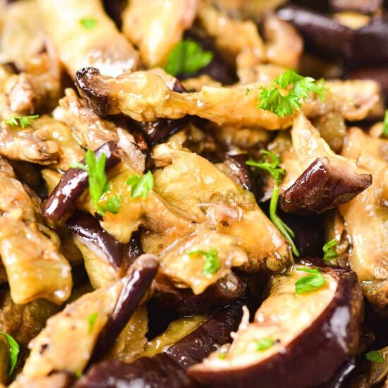 Quick Pickled Eggplant
