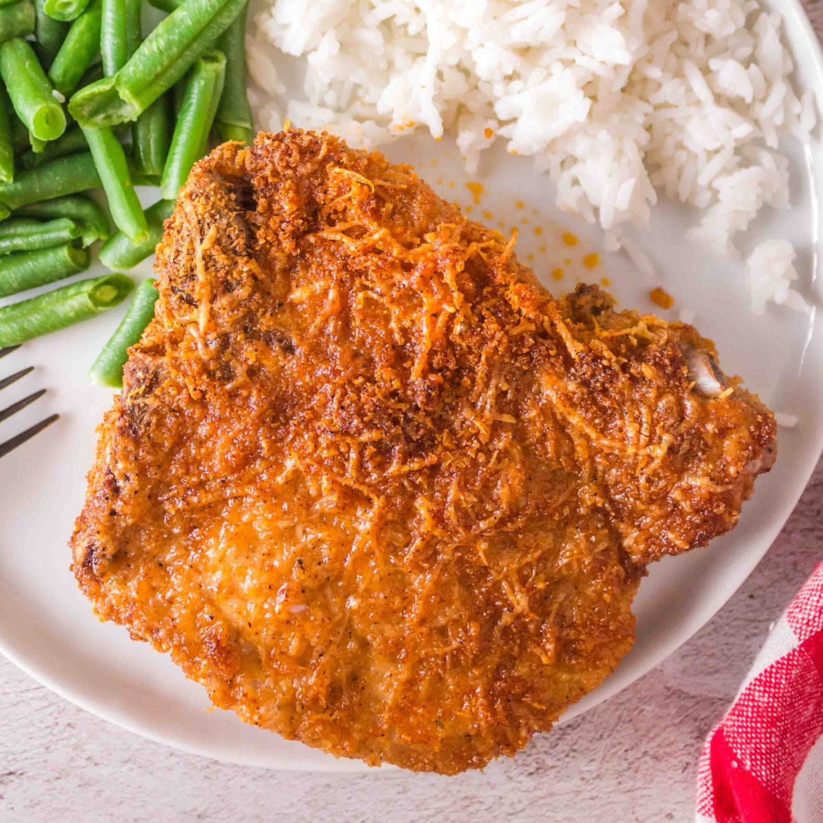 Air Fryer Bone-In Pork Chops