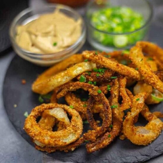 Air Fryer Frozen Onion Rings