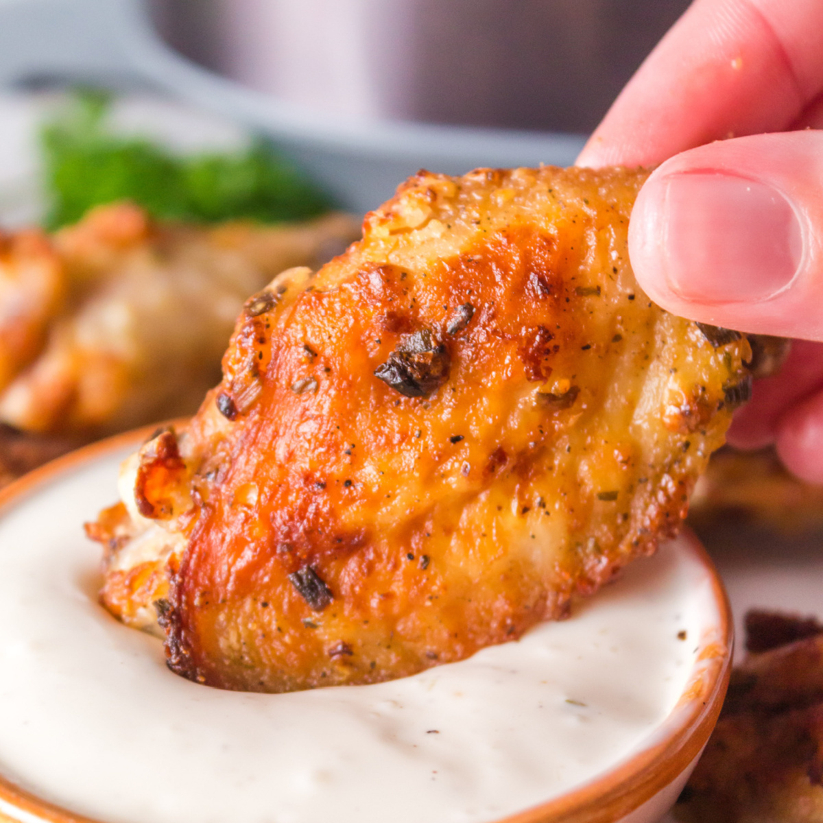 Air Fryer Ranch Wings