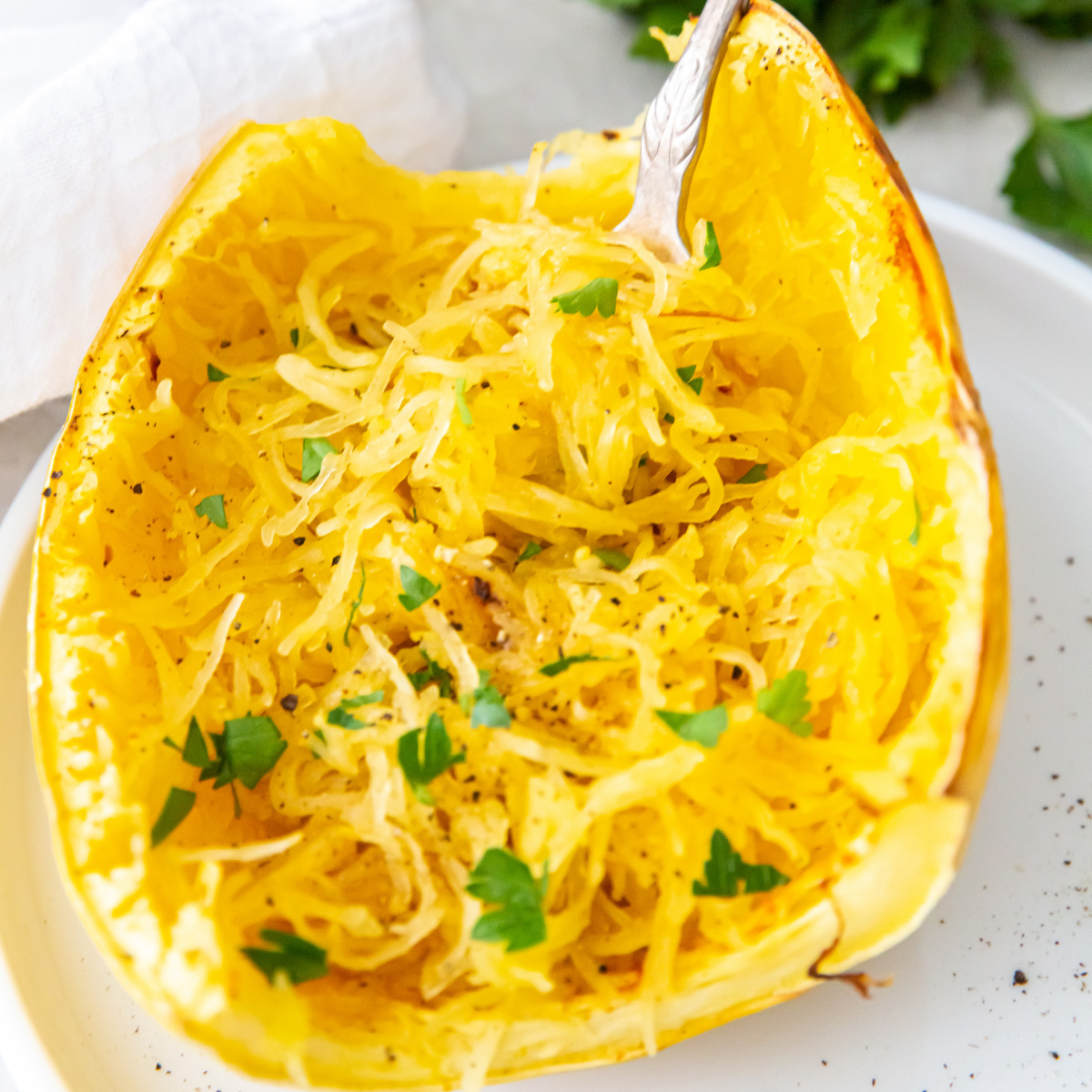 Air Fryer Spaghetti Squash