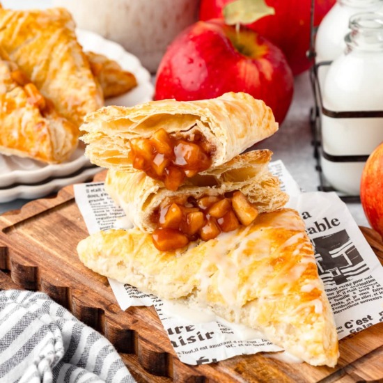 Apple Turnovers with Puff Pastry