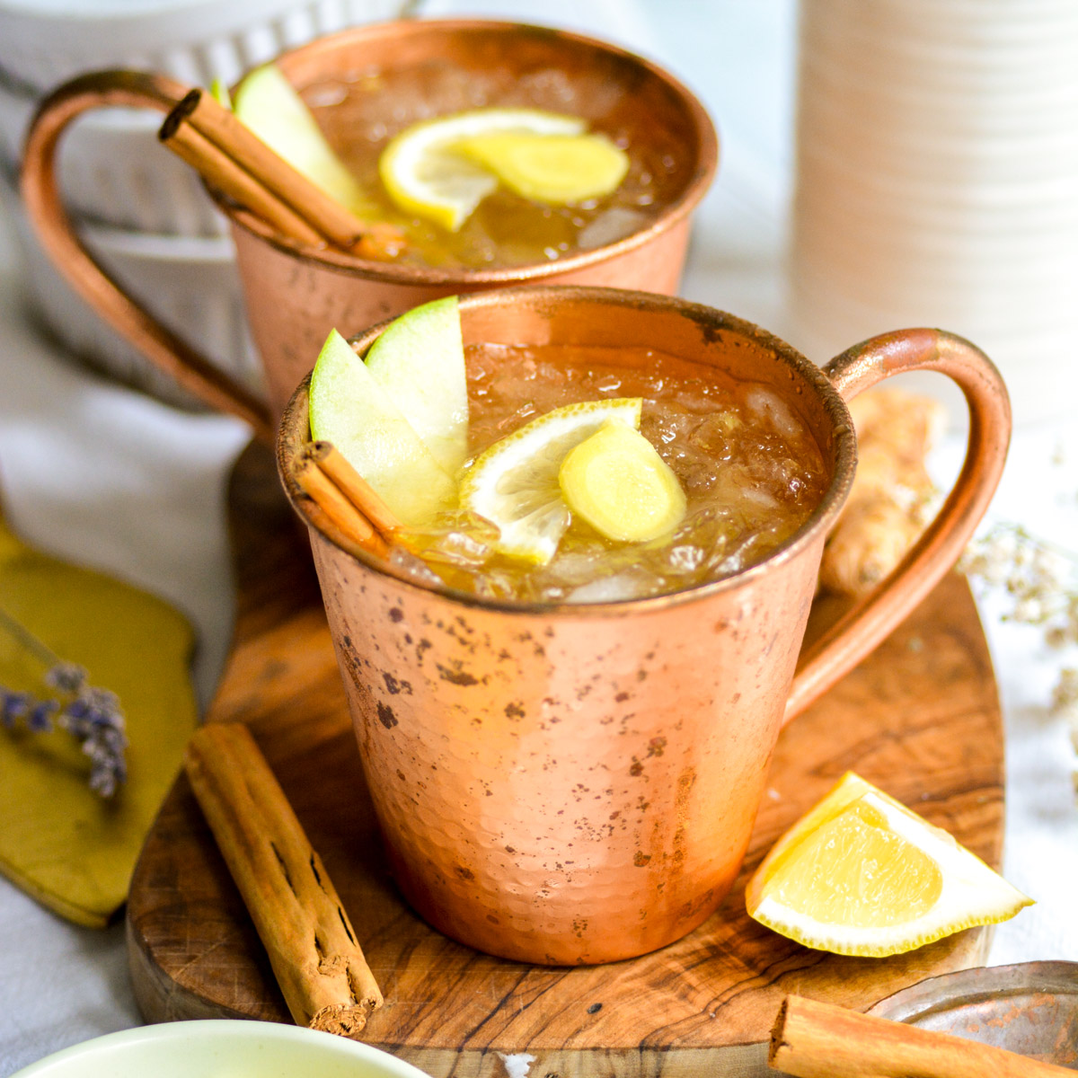 Apple Cider Mule Mocktail