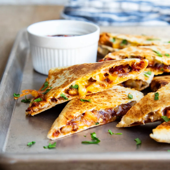 BBQ Chicken Quesadillas