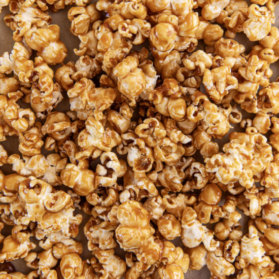 Homemade Caramel Popcorn