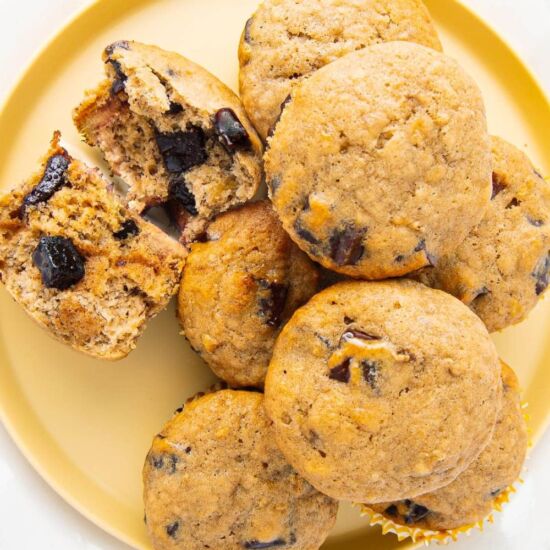 Chocolate Chunk Banana Muffins