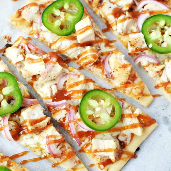 Barbecue Chicken Flatbread