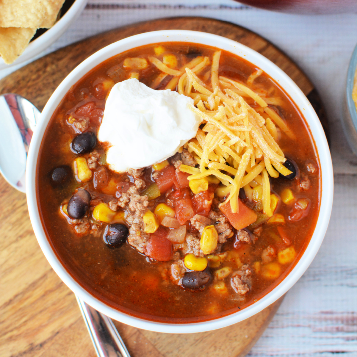 Beef Enchilada Soup