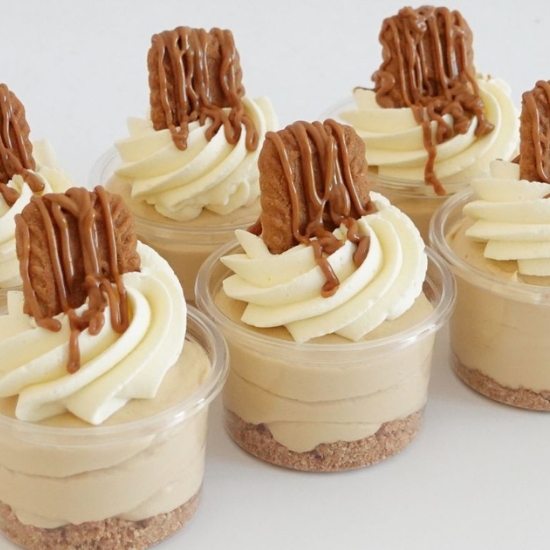 Biscoff Mousse Dessert Cups