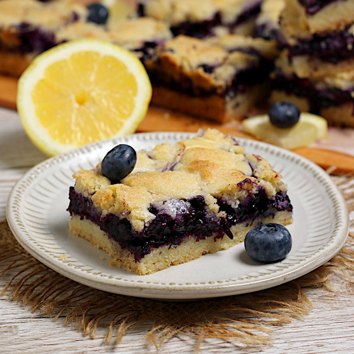 Blueberry Cream Cheese Pie Bars