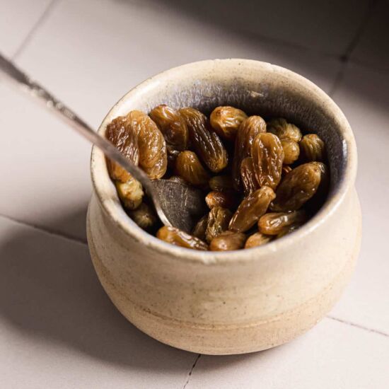 Brandy Soaked Raisins