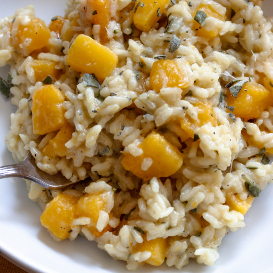 Butternut Squash Risotto