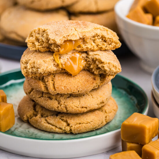 Caramel Apple Cookies