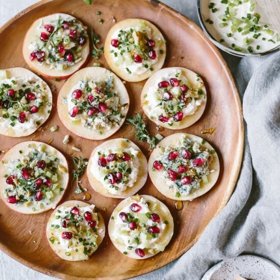 Cheesy Apple Bites