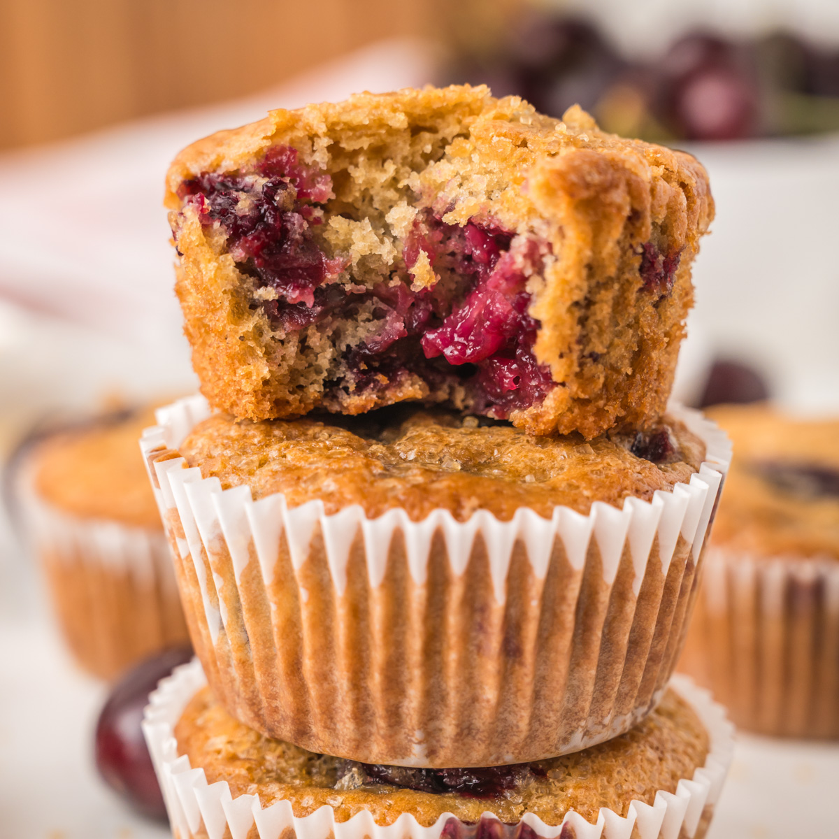 Cherry Muffins