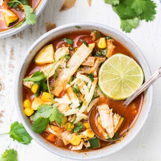 Chicken Enchilada Soup