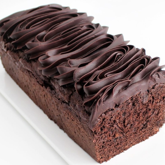 Triple Chocolate Banana Loaf Cake