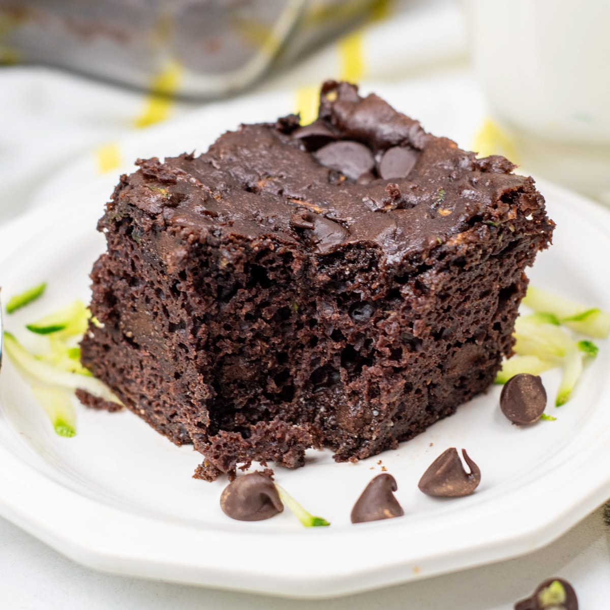 Chocolate Chip Zucchini Cake