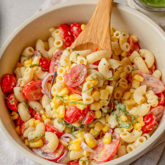 Corn Tomato Pasta