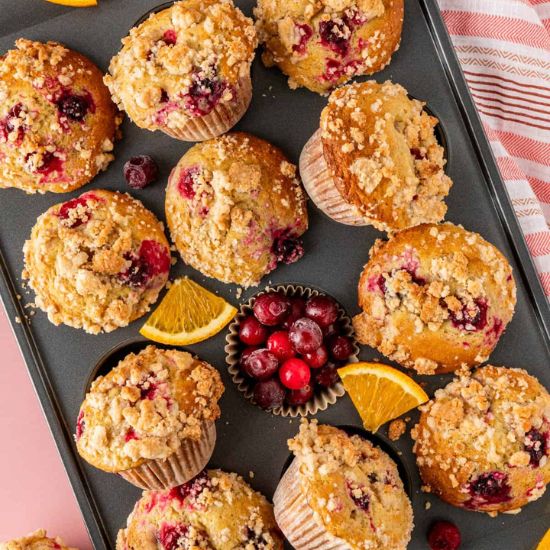 Cranberry Orange Muffins