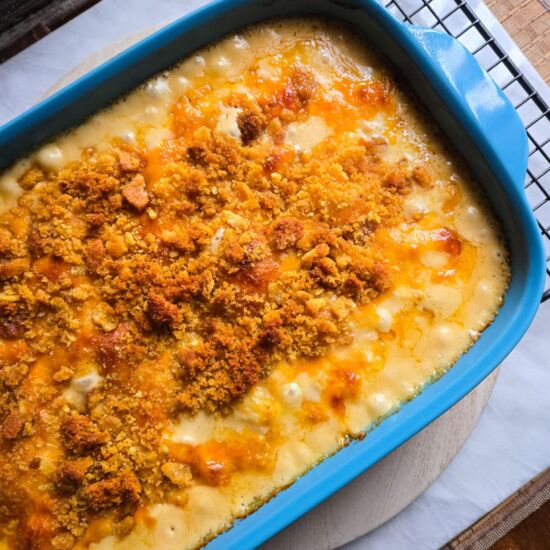 Creamy Cauliflower Rice Casserole