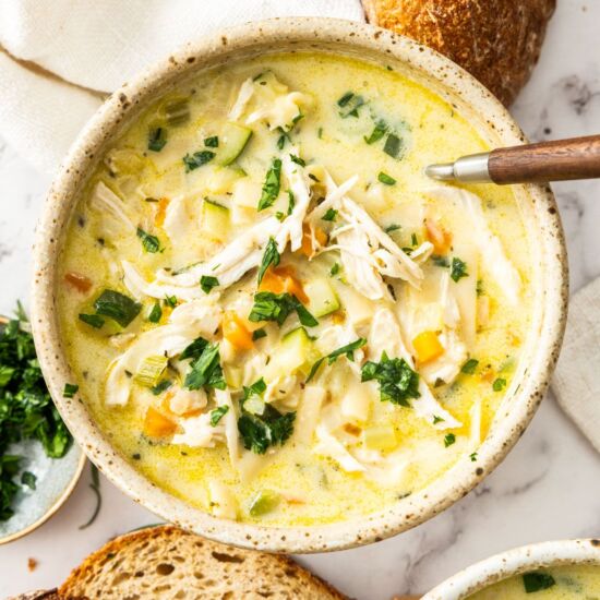Creamy Chicken Noodle Soup