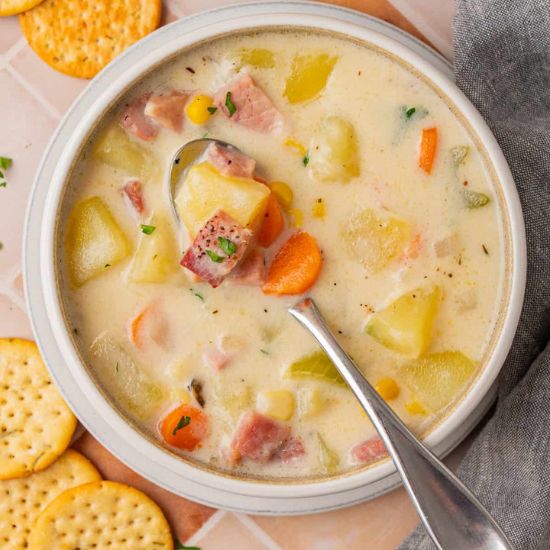 Creamy Ham And Potato Soup