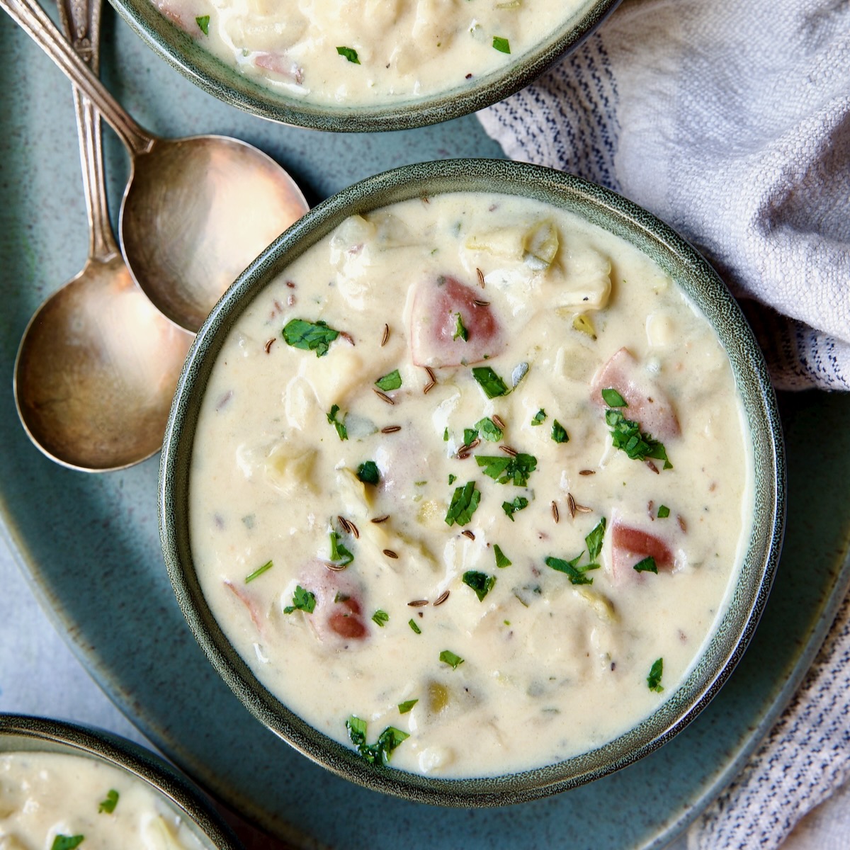 Creamy Potato Cabbage Soup