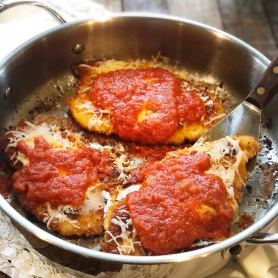 Crispy Chicken Parmesan