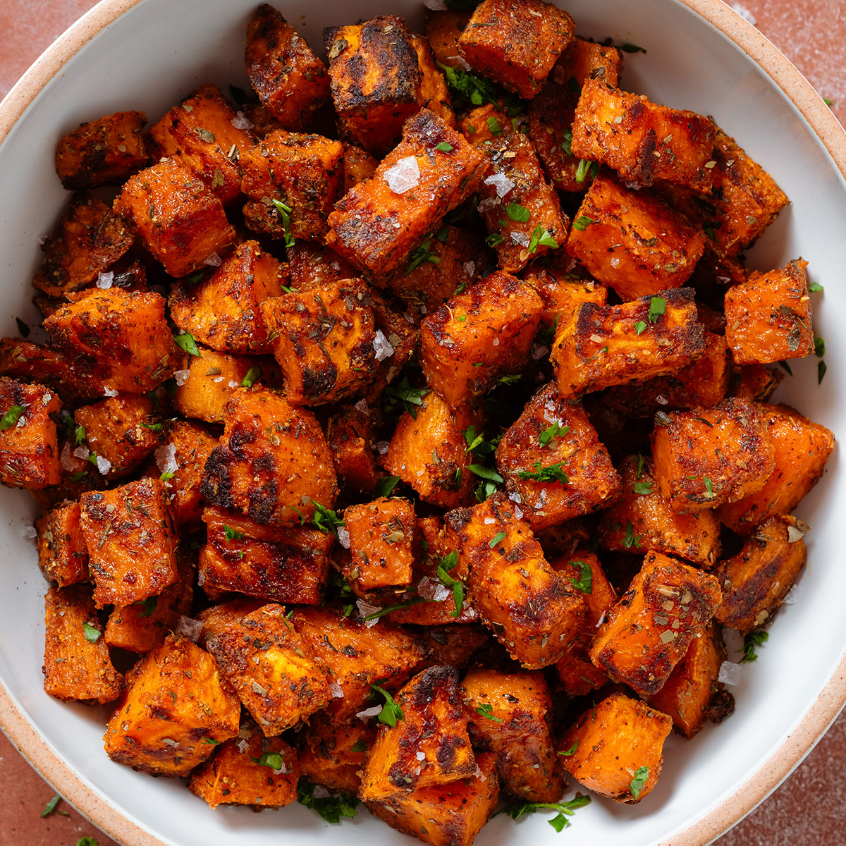 Crispy Roasted Sweet Potatoes