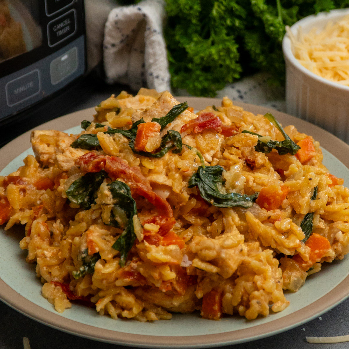 Marry Me Chicken Orzo