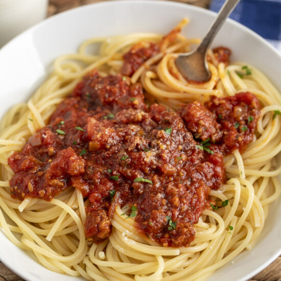 Crock Pot Spaghetti Sauce